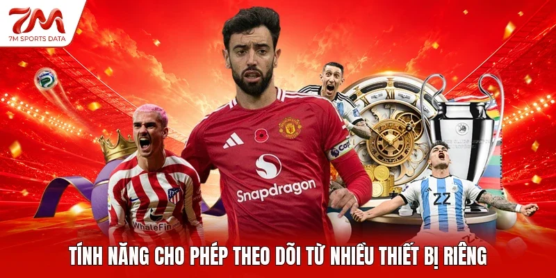 Tính năng cho phép theo dõi từ nhiều thiết bị riêng
