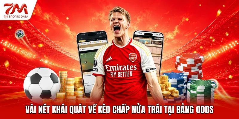 Vài nét khái quát về kèo chấp nửa trái tại bảng odds